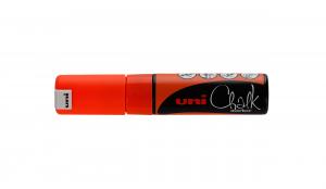 Маркер «Оранжевый неон» для оконных и стеклянных поверхностей Uni Chalk [PWE-8K]