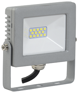 Прожектор Iek LPDO701-10-K03 СДО 07-10 светодиодный серый IP65 6500 K IEK