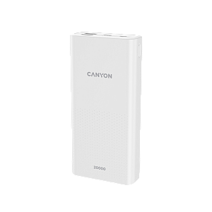 Мобильный аккумулятор (powerbank) CANYON  PB-2001 Power bank 20000mAh Li-poly battery, Input 5V/2A ,