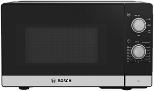 СВЧ печь Bosch FFL020MS1 (800Вт,кнопка.черн/сер)