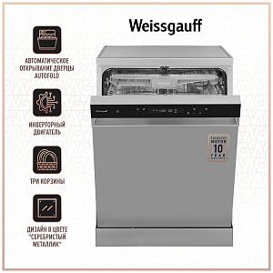 Посудомоечная машина Weissgauff DW 6138 Inverter Touch Inox