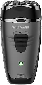 Бритва WILLMARK WFS-152B (NI-CD 300 мАч, авт. раб. 45м., заряд 8ч., 6100обм/мин., щетка, чехол)